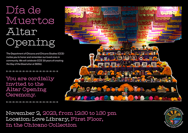 600px x 426px - News and Events | Chicana and Chicano Studies | Arts & Letters | SDSU