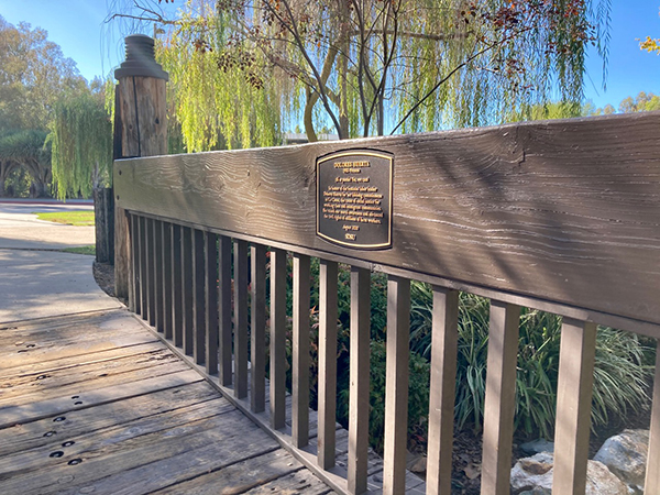 plaque site at Scripps Cottage