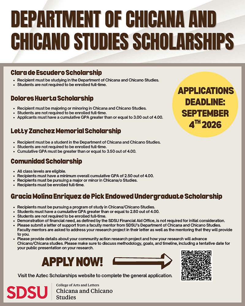 Fall 2026 Scholarships